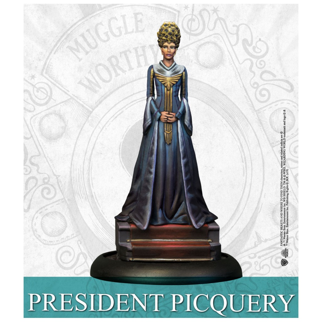 Harry Potter, Miniatures Adventure Game: President Picquery & Aurors