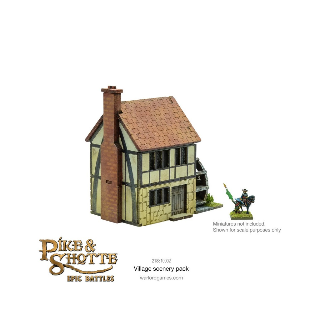 Pike & Shotte Epic Battles - Village Scenery Pack