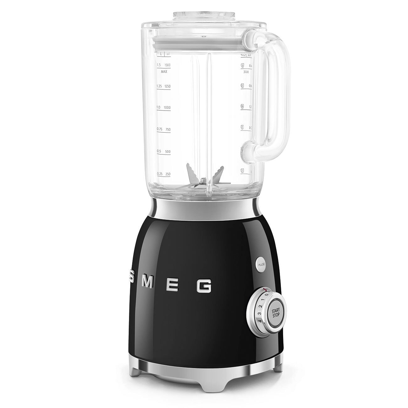 SMEG Standmixer 50´s Style 1500 ml Schwarz