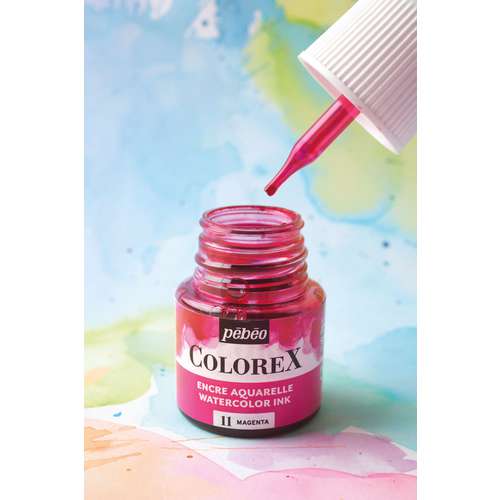 pébéo Colorex Aquarelltusche Essentials-Sets