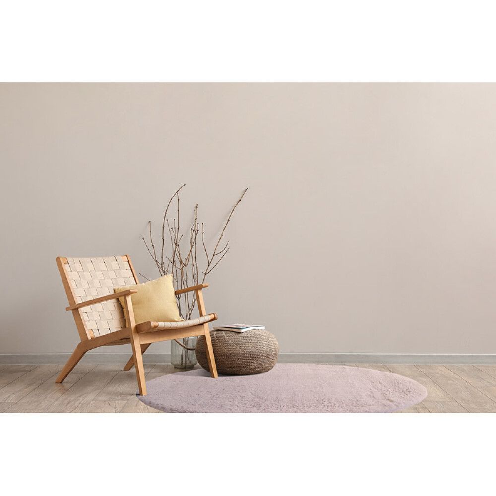 GULVTEPPE SUPERSOFTØ130CM GAMMELROSA