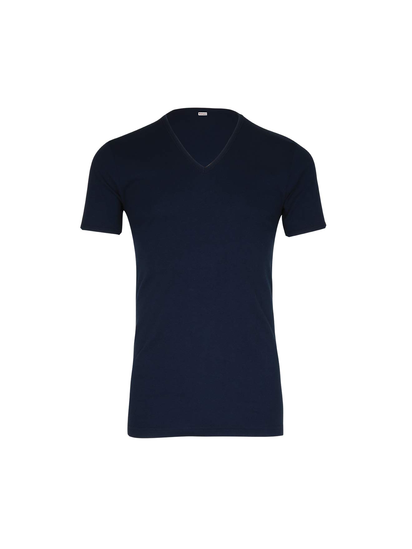 Tee-shirt encolure V, pur coton