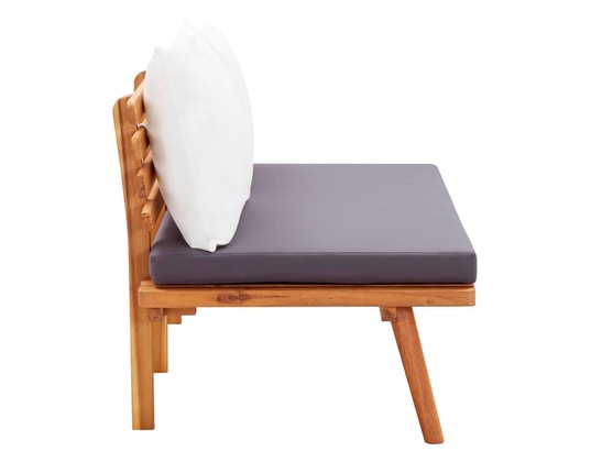 LES TENDANCES - Salon extérieur Salon de jardin-blanc-3 places-60x65x65-409762