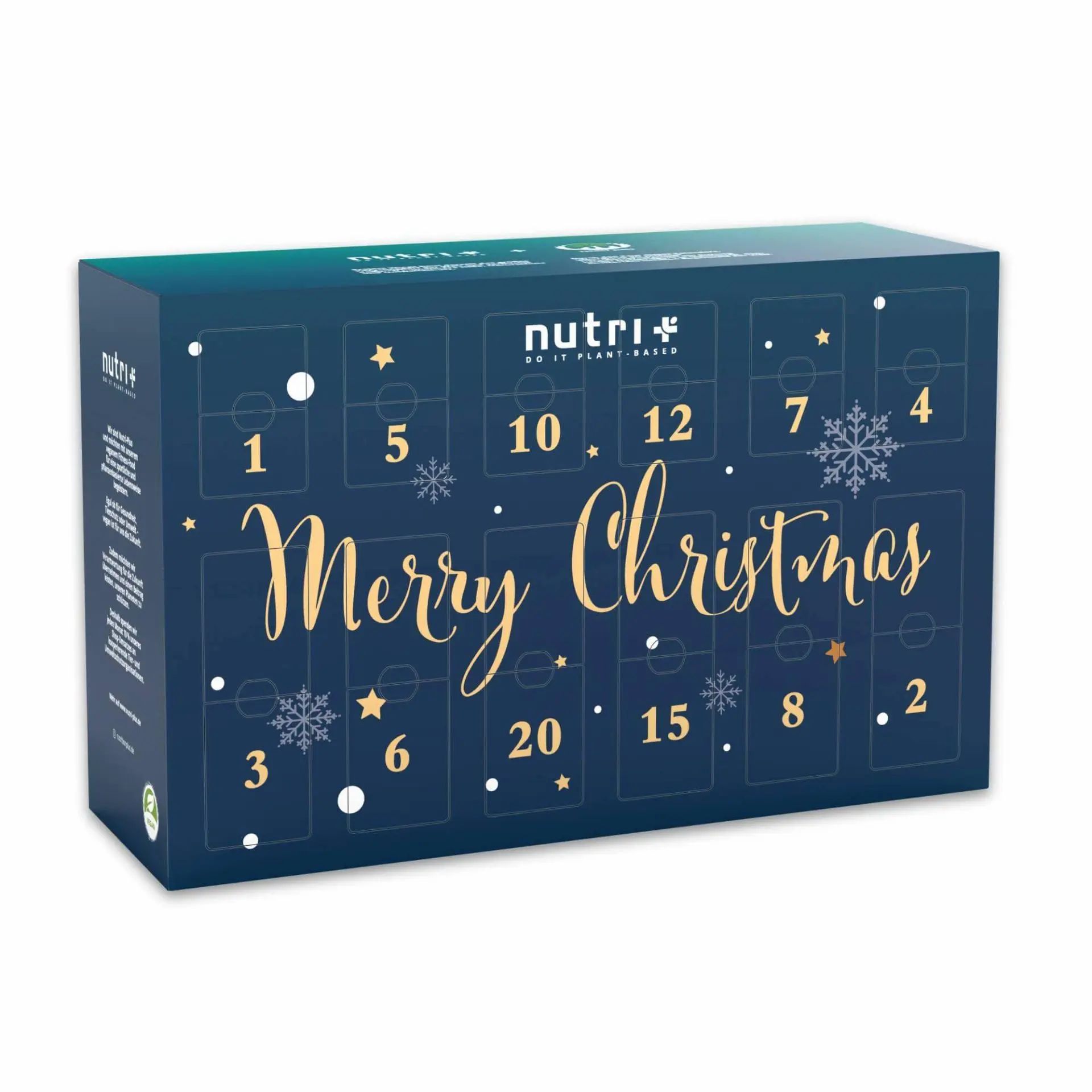 Nutri+ Protein Adventskalender Vegan Fitness