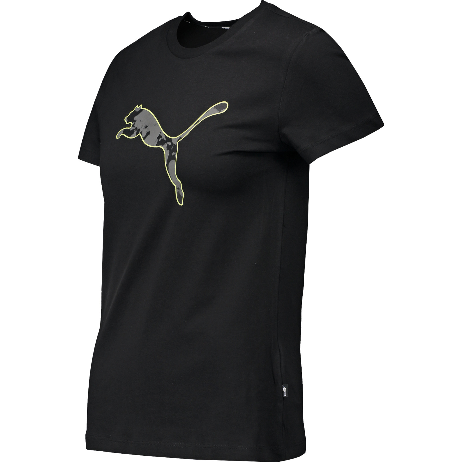 Puma Damen T-Shirt Graphic Tee XL, beige