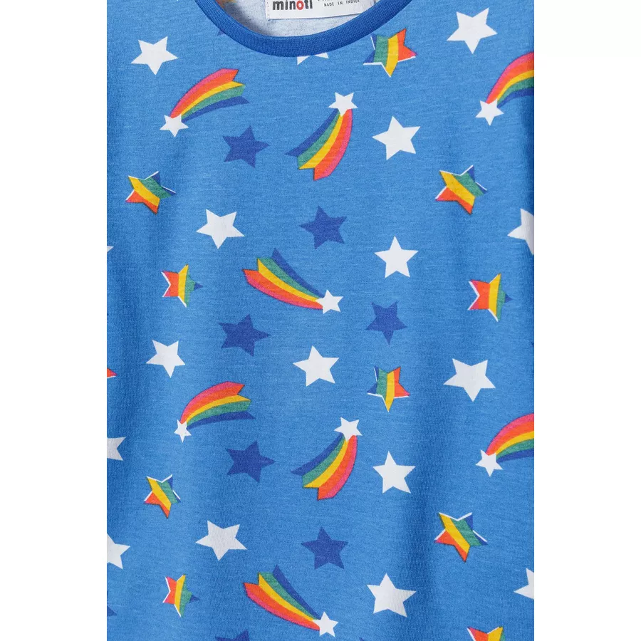 MINOTI Pyjama Königsblau