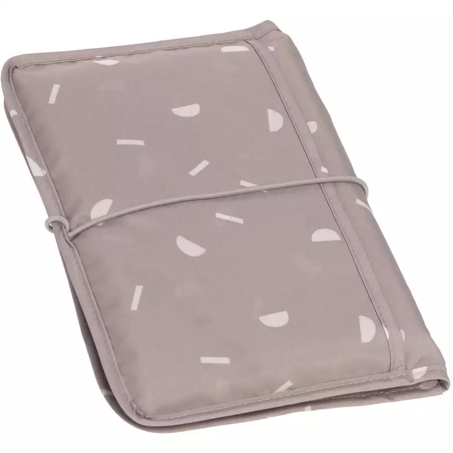 LÄSSIG Windeltasche Casual Changing Pouch Blocks taupe