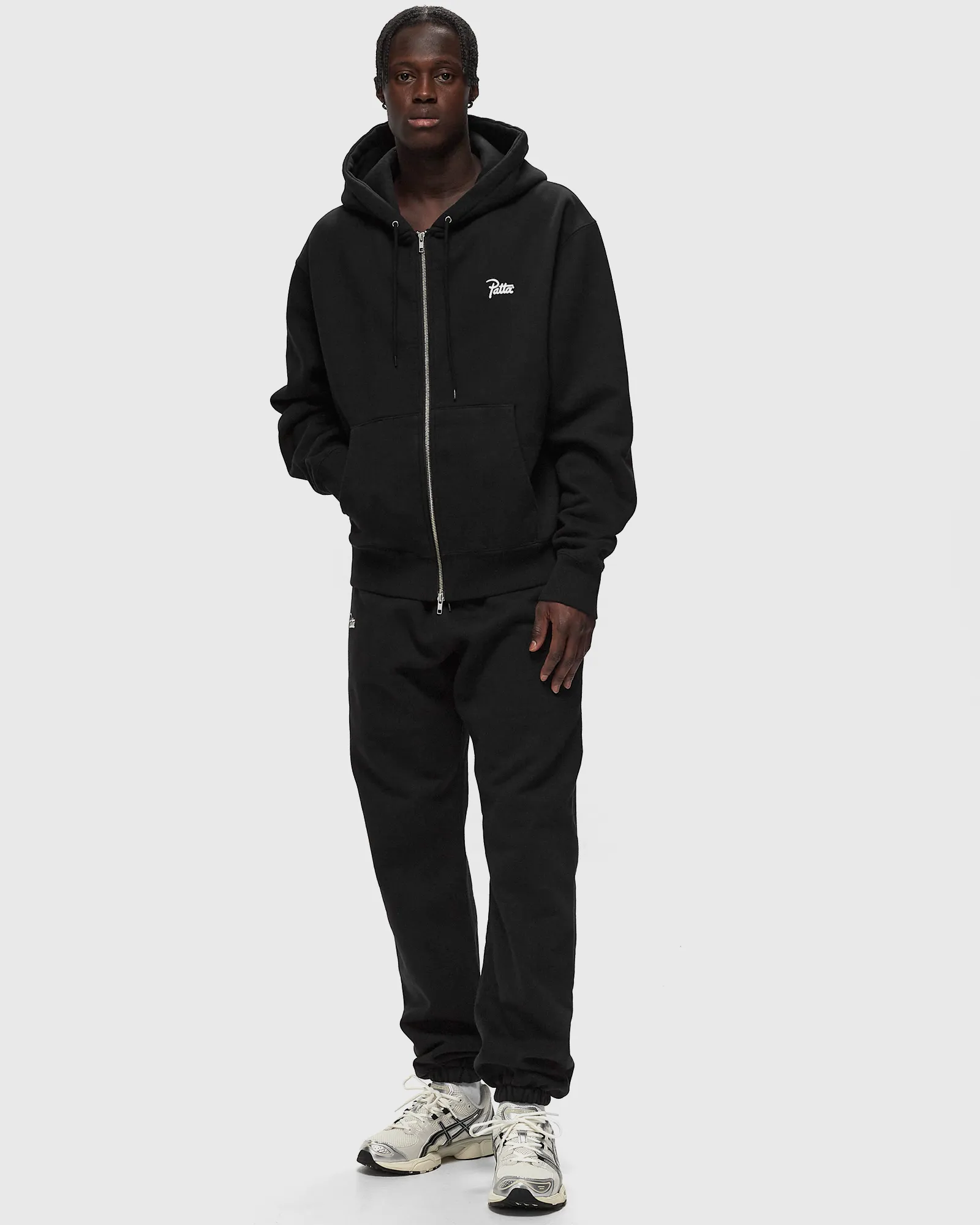 PATTA Classic Zip Up Hooded Sweater