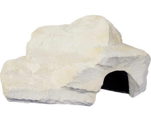 Aquariumdecoratie VARIOGART Cave XL Zandsteen-licht