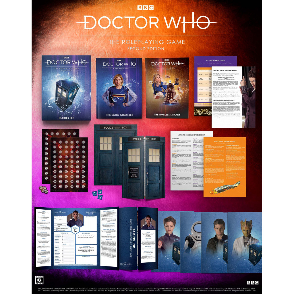 Doctor Who: The Roleplaying Game - Second Edition - Starter Set