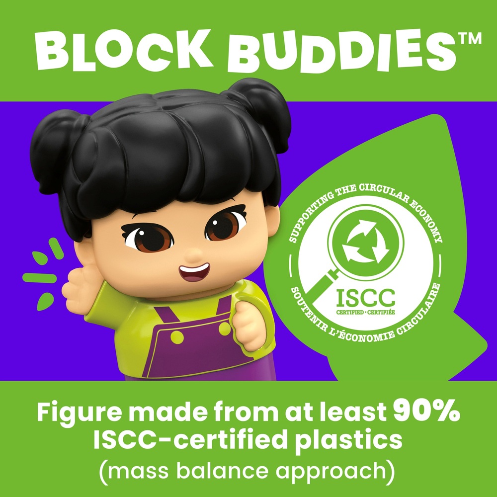 Mega Bloks Lil Vehicles Raphy Recycling Truck