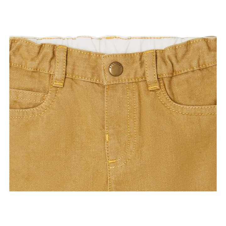 Bonpoint Pantalon Denim Cookie | Ocre
