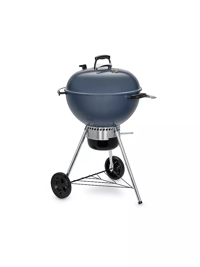 WEBER GRILL Master-Touch GBS C-5750 – Holzkohlegrill 57cm Slate Blue blau