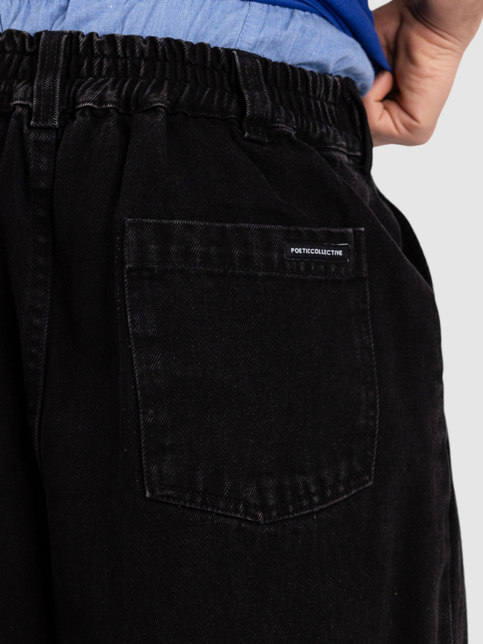 Poetic Collective Ballon Jeans black denim wash