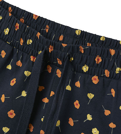Name It Shorts - Noos - NkfVigga - Dark Sapphire/Flower