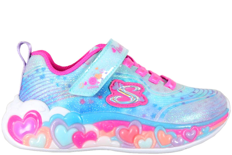 SKECHERS LIGHTS ETERNAL HEART LIGHTS LIGHT BLUE SNEAKER