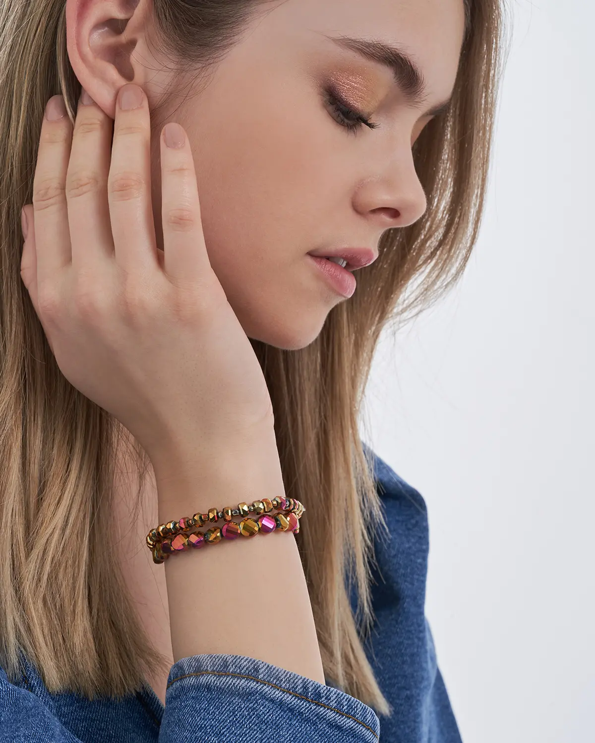 Armband-Set - Lava Red