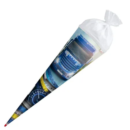 Roth Schultüte Silberfolie Truck, 85cm