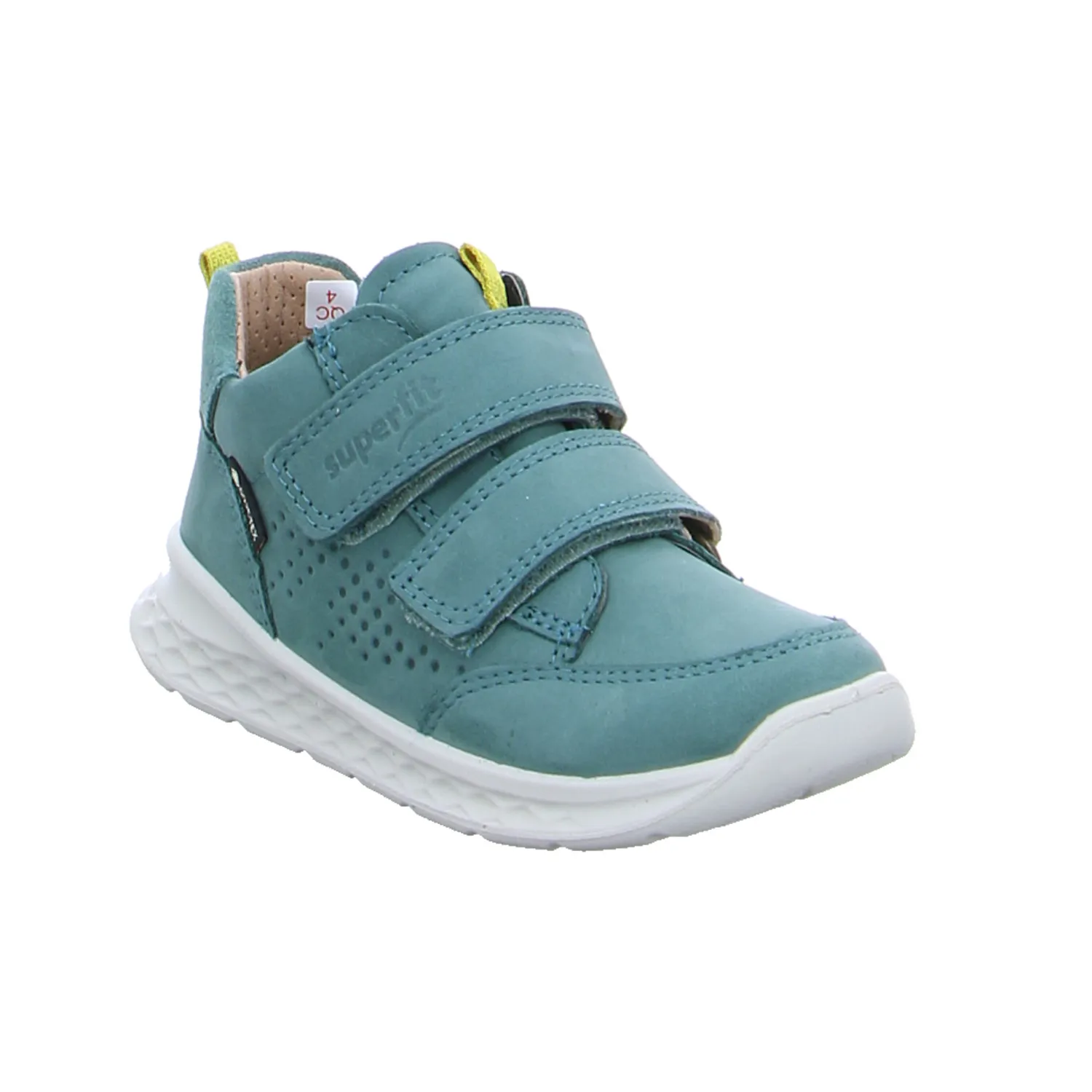 SUPERFIT Lauflernschuh Grün Leder  Unisex Lernlaufschuh