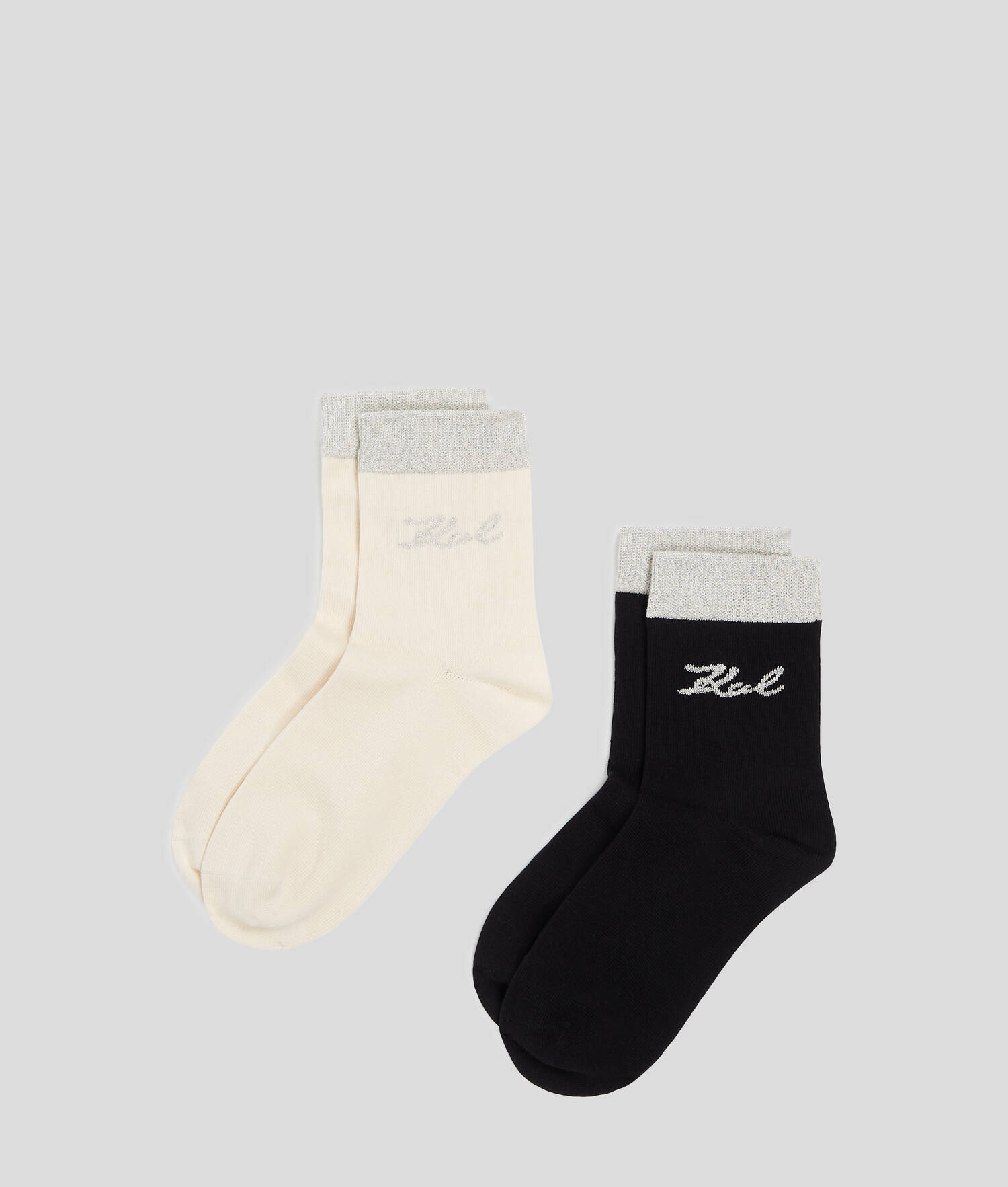 CHAUSSETTES EN LUREX K/SIGNATURE