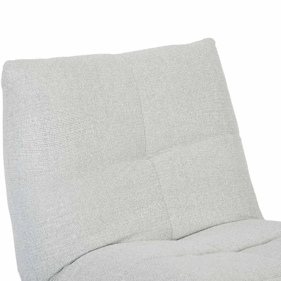Fauteuil Lichtgrijs - Draaibaar & Relaxfunctie - Lazy
