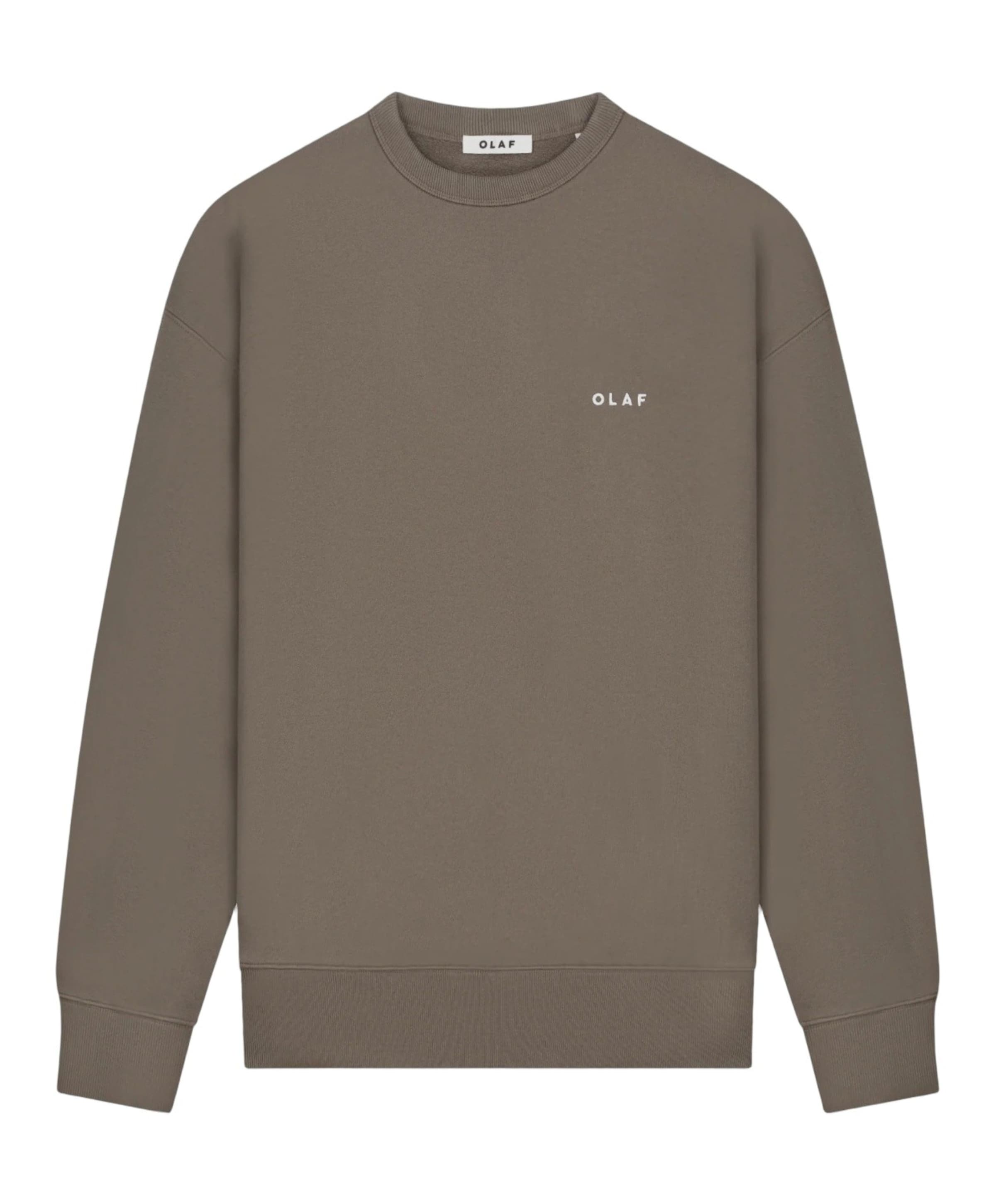 Olaf Heren sweater bruin