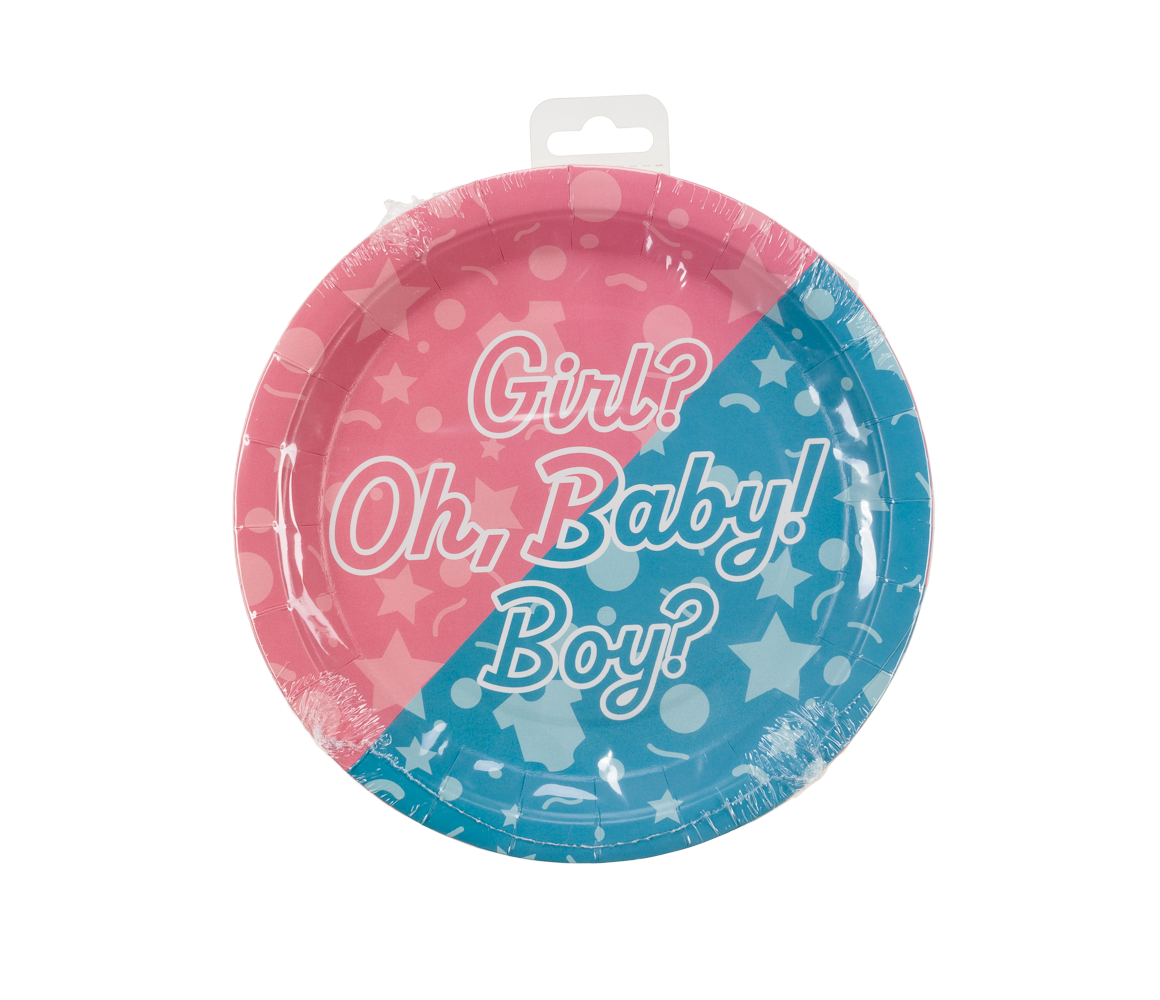 Gender Reveal Borden Oh Baby! 23cm 8st