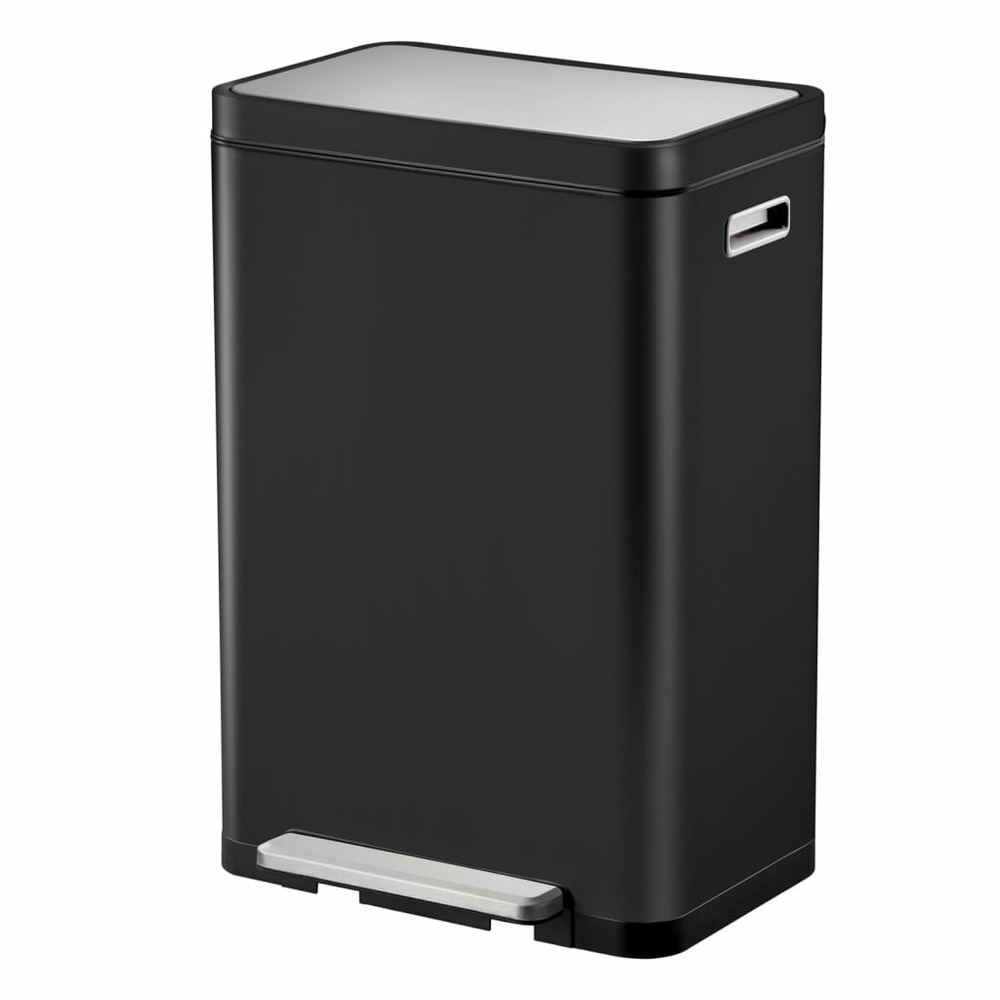 Poubelle à pédale x-cube 45 l noir