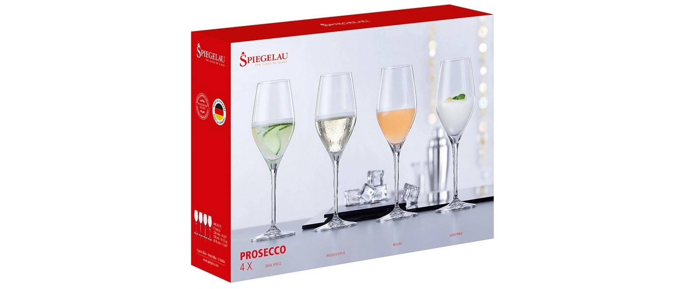 Sektglas Special 270 ml, 4 Stück, TransparentKristall Sektgläser-Set