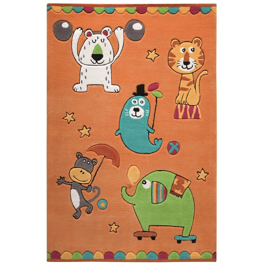 Smart Kids Kinderteppich Little Artists orange