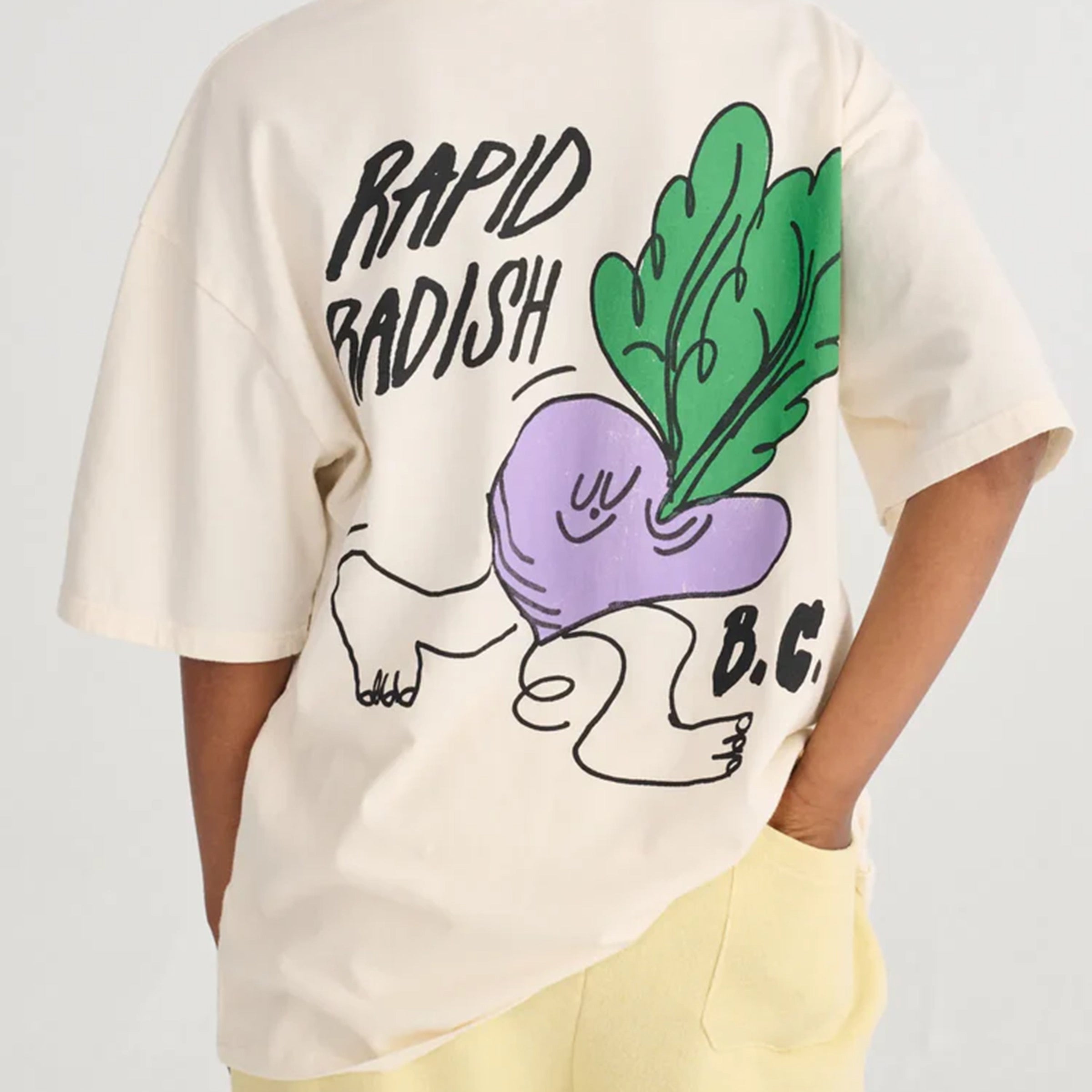 T-Shirt Rapid Radish Offwhite