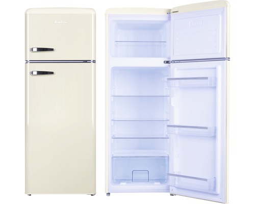 Amica KGC 15635 B koel-vriescombinatie, afmetingen (B x H x D): 55 x 144 x 61,5 cm, koelgedeelte: 162 l, vriesgedeelte: 44 l