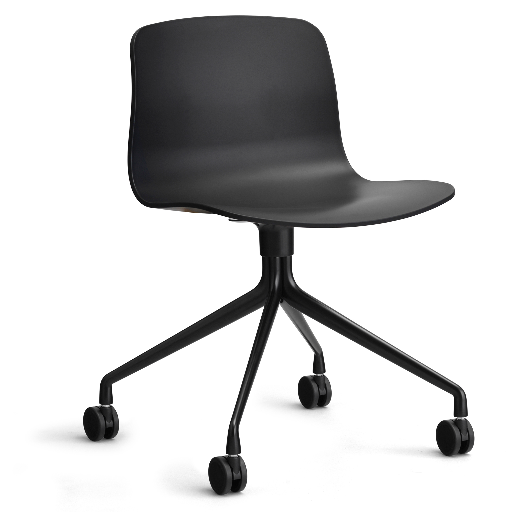 Bureaustoel AAC14 zwart onderstel black