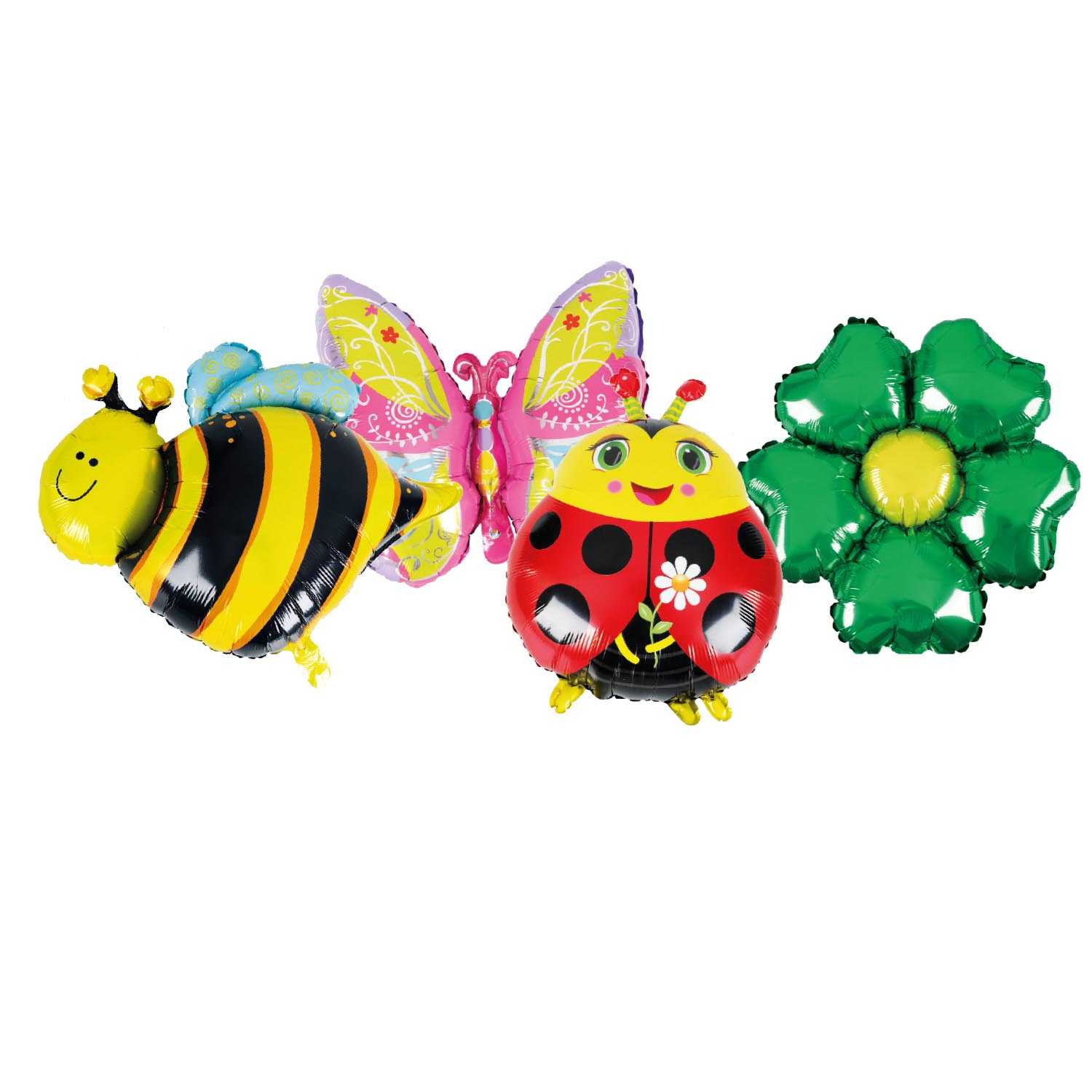 O'Canny Folienballon-Set 48 - 78 cm 4teilig