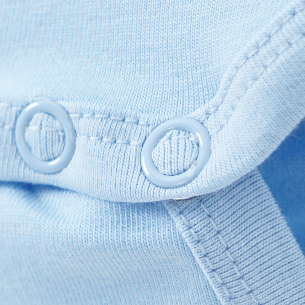 Famy 5 Baby Bodys in verschiedenen Farben dunkelblau / hellblau