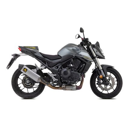 Silencieux Arrow VELOCE EMBOUT CARBONE - Gris
