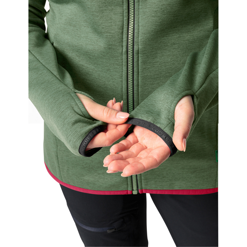 Vaude Damen Valsorda Fleece Hoodie Jacke