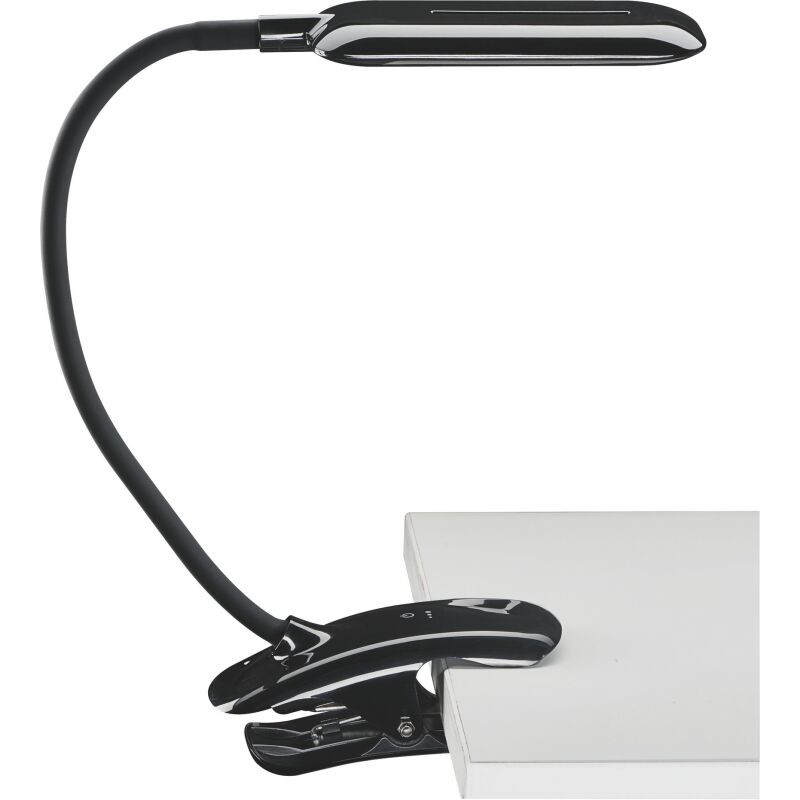Lampe de bureau Led intégrée Mikka - Aluminor - 5,6 W - Bras flexible