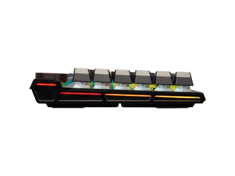 CORSAIR | K100 RGB - tastatur - bagbelyst - USB - Nordisk - tastaturkontakt: CORSAIR OPX RGB
