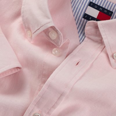 Chemise à manches longues homme Tjm Reg Linen Blend TOMMY HILFIGER