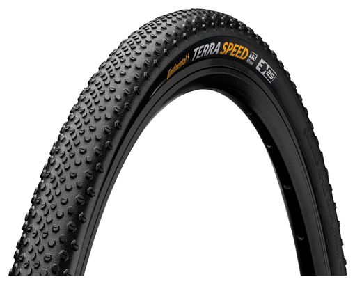 Pneu Gravel Continental Terra Speed 700 mm Tubeless Ready Black Chili Protection
