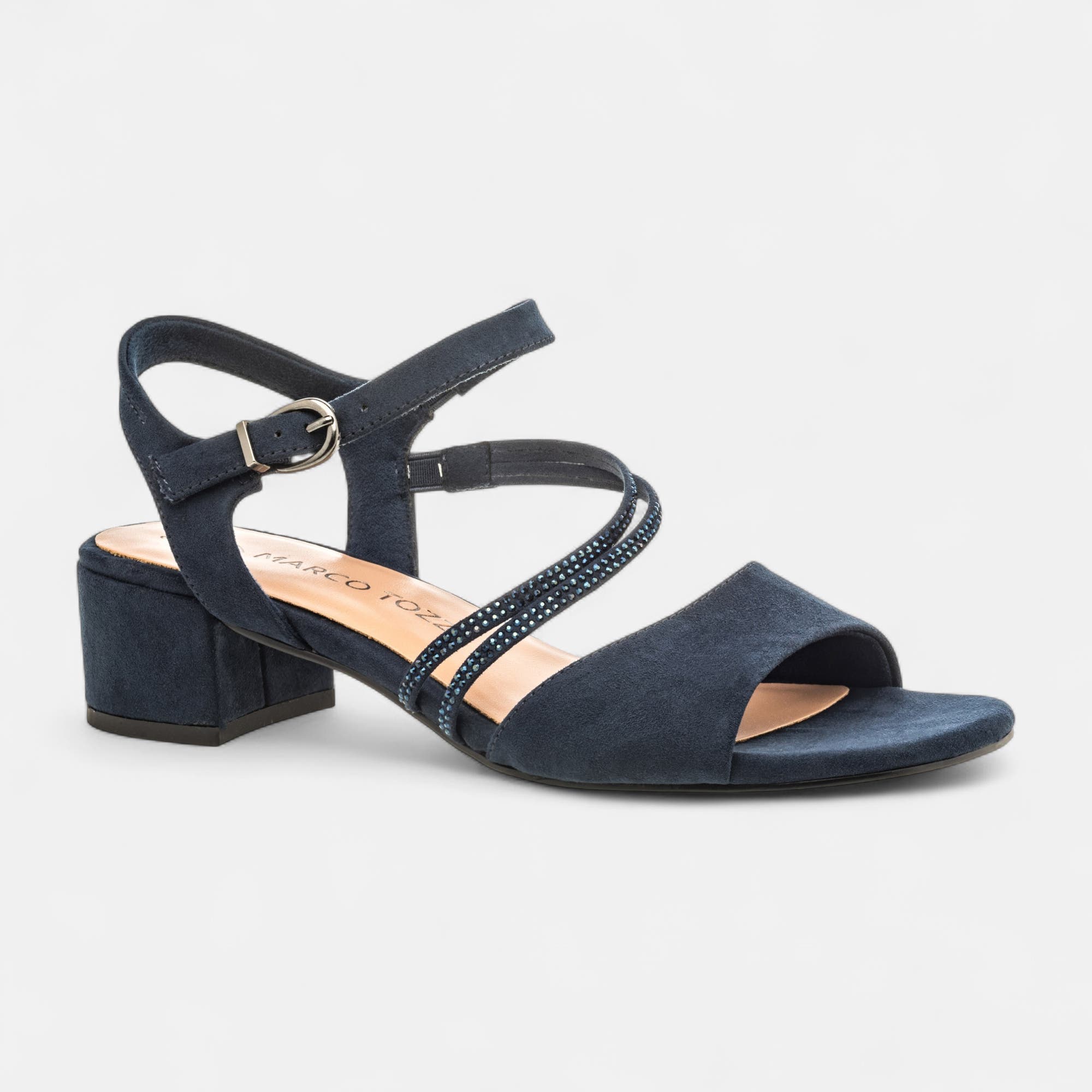 Nu-pieds Femme bleu marine