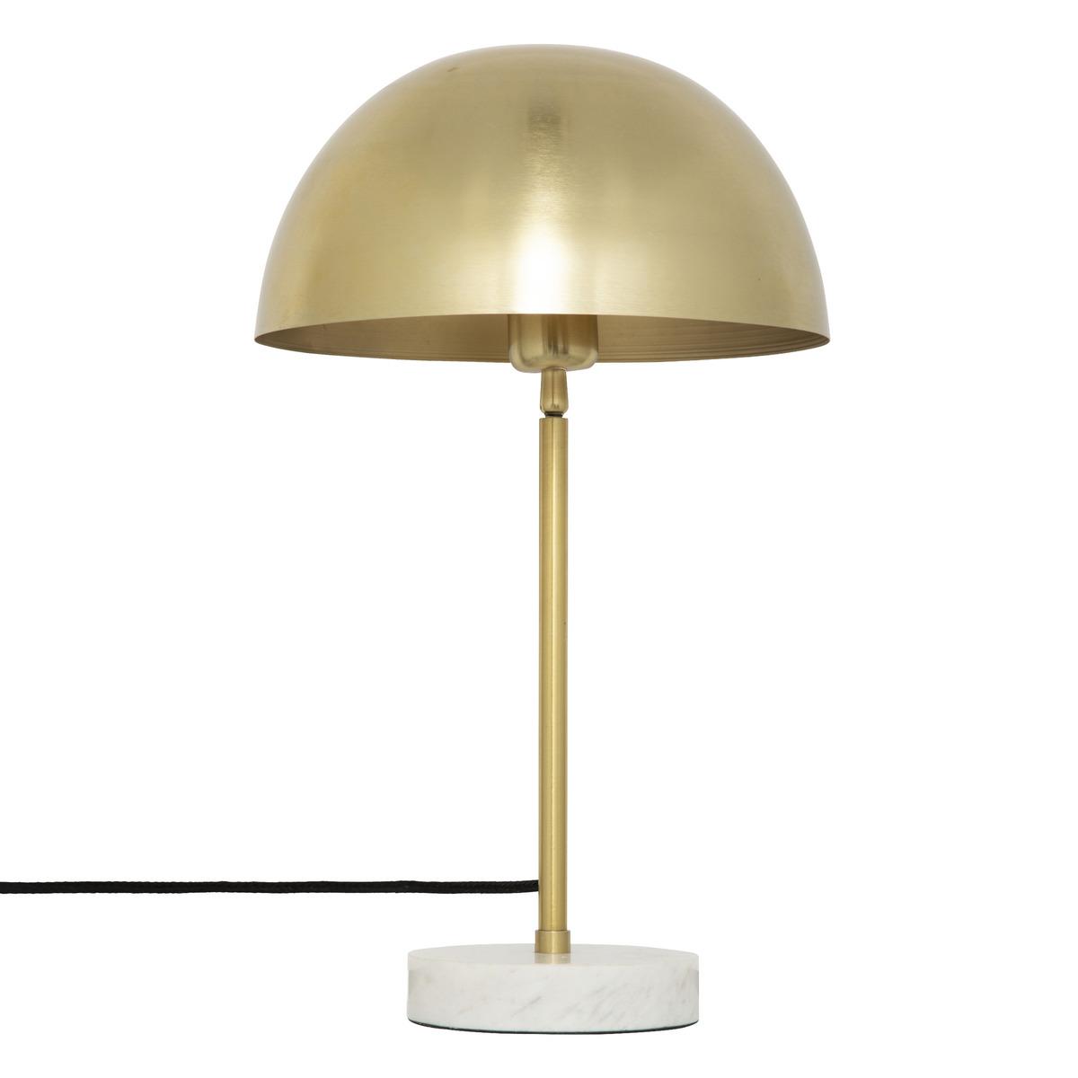 LAMPE CHAMPIGNON LILIO DORE H.46CM
