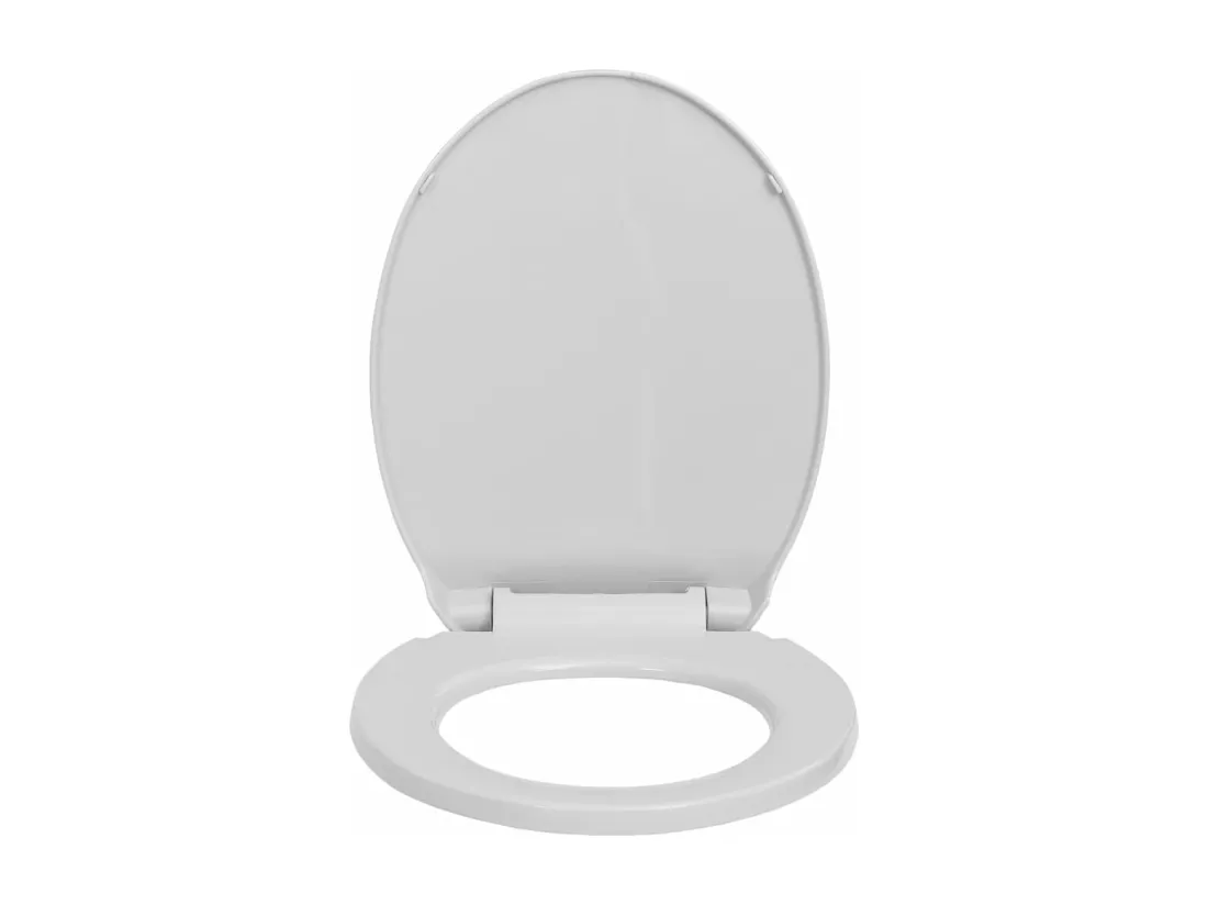 Siège de toilette abattant grise 46 x 34 x 34 cm 02_0002915