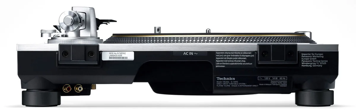 Technics SL-1200GEG-S Platines vinyle hi-fi