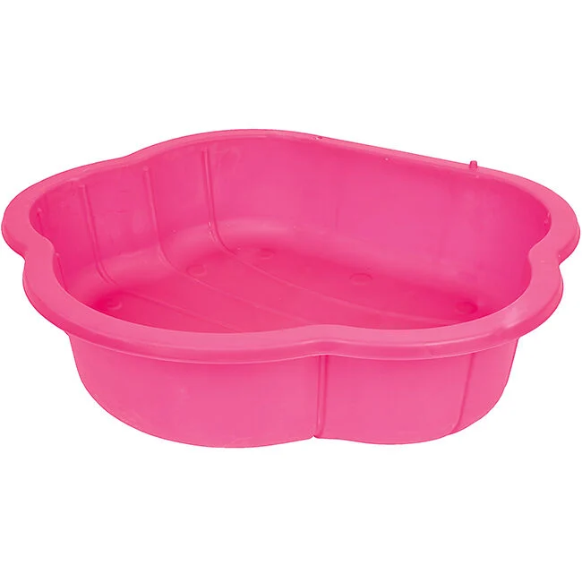 Piscine bac à sable rose