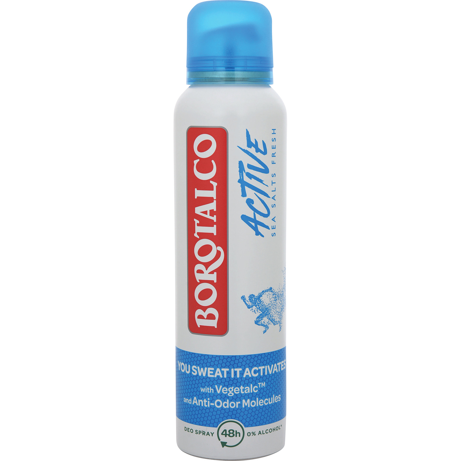Borotalco Deo Spray Active Sea Salts Fresh 2 x 150 ml