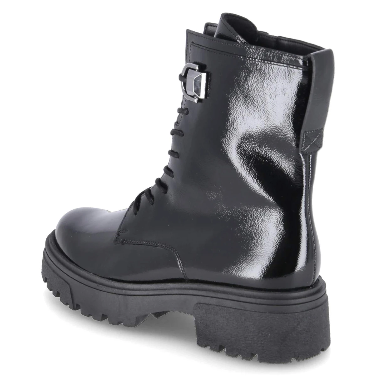 GaborCombat Boots - schwarz(altsilber)