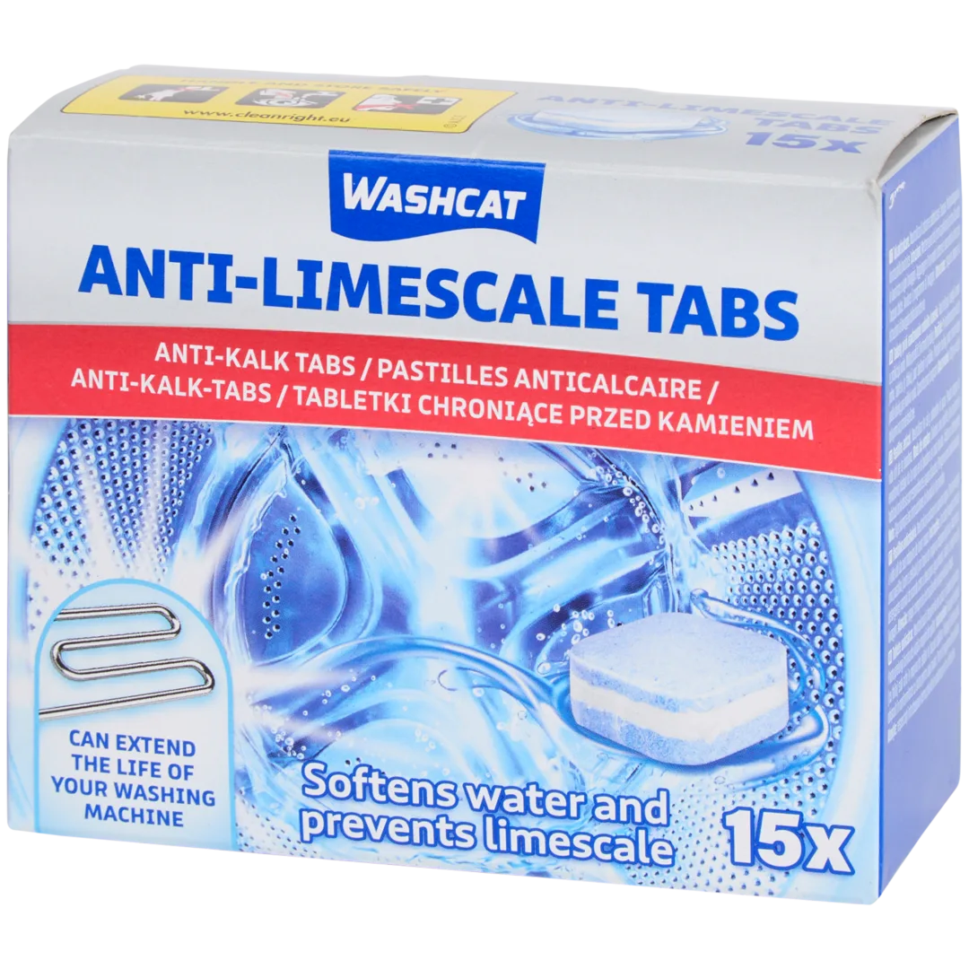 Anti-kalk wasmachinetabs 15 stuks