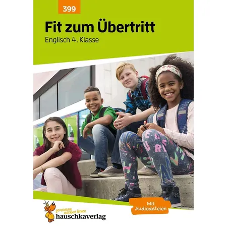 Hauschka Verlag Fit zum Übertritt - Englisch 4. Klasse, A4-Heft